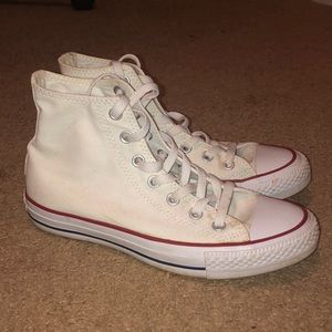 High Top White Converse